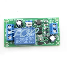 2PCS DC 12V NE555 0~60 Seconds Delay Timer Time Switch Adjustable Time Relay