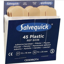 Pflaster für Salvequick® Pflasterstrips 6036 wasserfest 45St. 