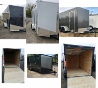IN STOCK NEW 7X12 7X14 7X16 CALL TO RESERVE EXTRA HEIGHT AVAIL