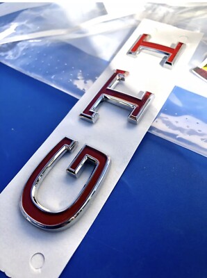 Logo VW GTI Golf 8 MK8 VIII Trunk 11.7 Cm Badge Emblem