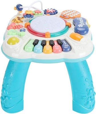 Interactive Music Activity Table Adjustable, Detachable Legs Open Box U1