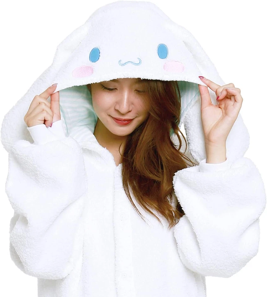 Fantasia de Halloween SAZAC Sanrio Cinnamoroll tamanho grátis do Japão frete grátis - Imagem 2 de 4