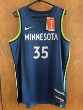 Alissa Pili Minnesota Lynx Blue Nike L 2024 WNBA Draft Explorer Jersey NWT
