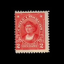 Chile, Scott 113, Columbus, 1912, MH, 114798