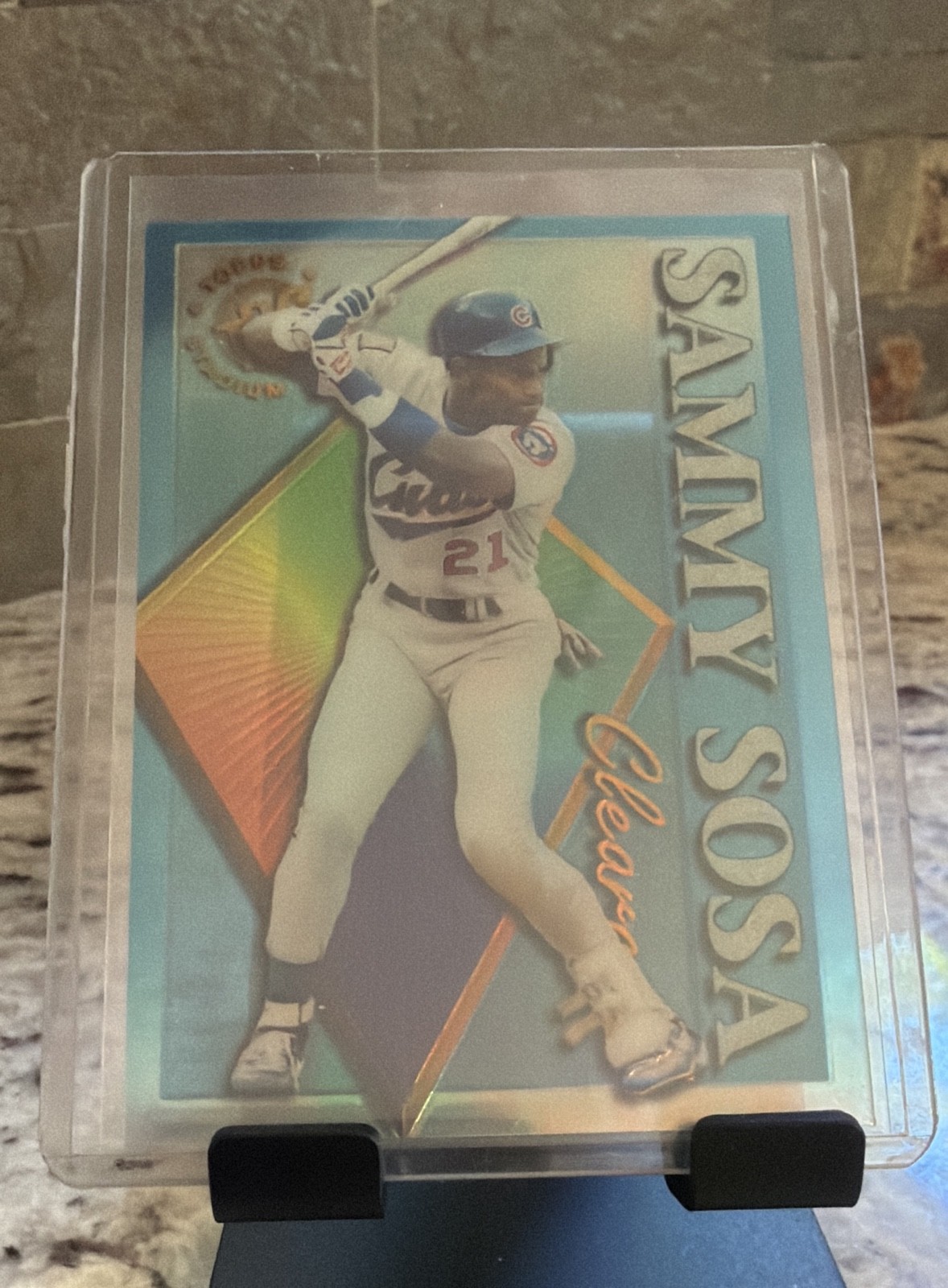 1995 Topps Stadium Club - Clearcut Sammy Sosa #17 Members Only