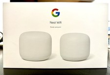 Google Nest WiFi Router and Point Snow GA00822-US