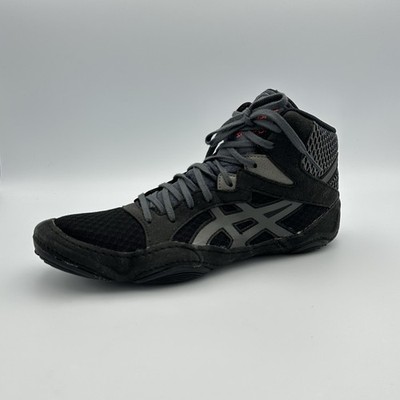 Asics Matflex Men s Size 9 US BLack Synthetic Wrestling Shoes 1081A030