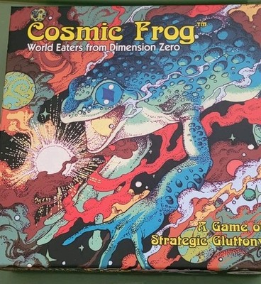 COSMIC FROG BOARD GAME WORLD EATERS FROM DIMENSION ZERO DEVIOUS WEASEL 2020 