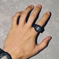 CASIO G-SHOCK Nano DWN-5600-1JR Ring Watch Black 5600 SERIES Unisex Japan NEW