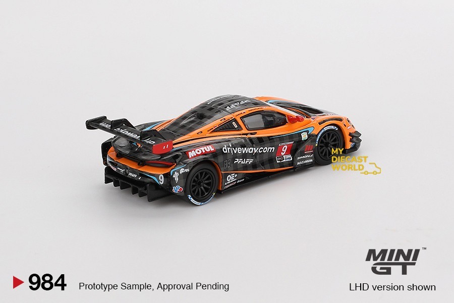 1/64 Mini GT #984 McLaren 720S GT3 Evo Pfaff Motorsports IMSA