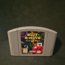 Bust A Move 2 Arcade Edition (Nintendo 64, 1998 N64) Authentic Tested & WORKING