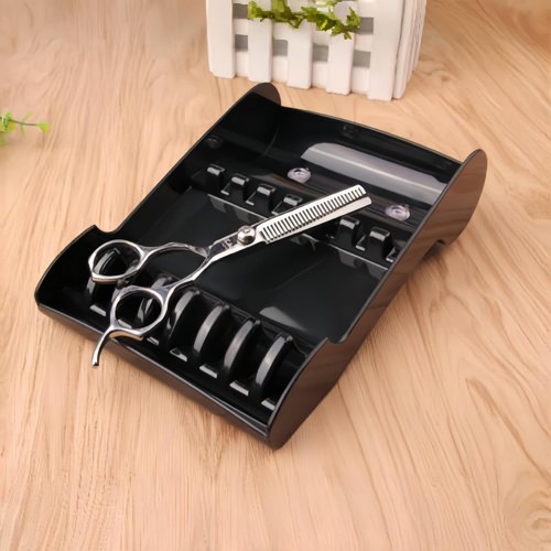 Professional Salon Holder Racks Barber Shop Shears Stand Organizer Storage Tr... - Picture 6 of 7