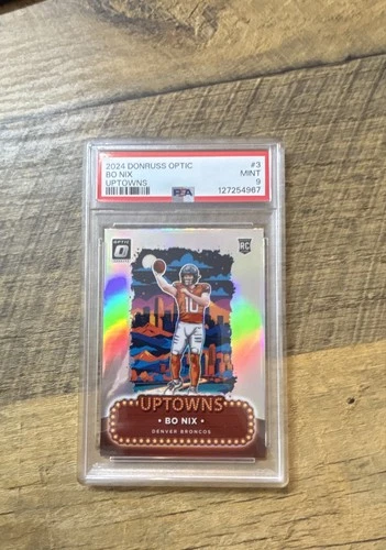 2024 Panini Donruss Optic - Uptowns Bo Nix #3 (RC)