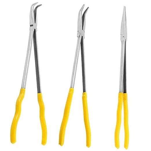 16 Long Straight Needle Nose Pliers Long Nose Plier Tool with Matt
