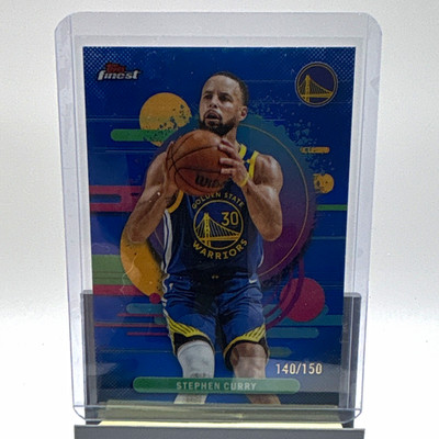Topps Finest 2025-26 Stephen Curry Uncommon #/150 Golden State Warriors