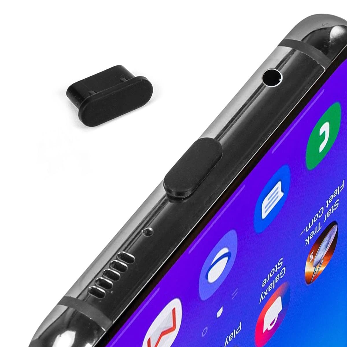 USB C Cover 10 Pack Type C Dust Plug Charger Port Protector for iPhone 17 16 ...