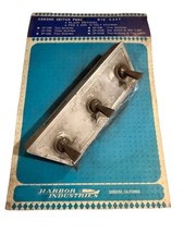 Chrome Three Switch Panel Four 60s 70s Harbor Industries Die Cast New Gasser