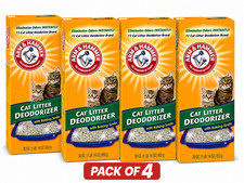 Pack Of 4 Arm Hammer Cat Litter Deodorizer w/Baking Soda 30oz