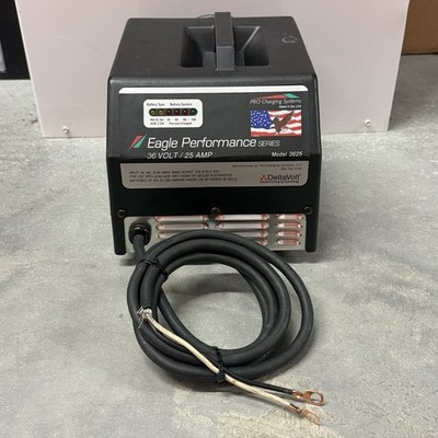Battery Charger 36 volt 25 amp Eagle Performance Dual Pro Pro Charging 3625