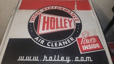 Holley Power Shot 14 Round Chrome Air Cleaner Assembly 120-146