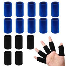 20 PCS Finger Sleeves Protectors, Sport Finger Sleeves Finger Splints Thumb F...