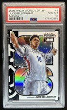 2026 Panini Prizm World Cup Jude Bellingham Manga SSP #9 England PSA 10 GEM MINT
