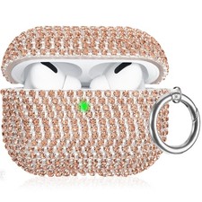 Bling Case Compatible with AirPods Pro 3 2025 , Sparkling Diamond Case for A...