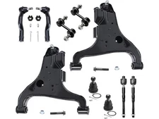 43DK58X Control Arm Ball Joint Tie Rod and Sway Bar Link Kit Fits