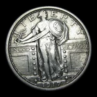 1917-D Type 1 Standing Liberty Quarter Silver ---- Nice Coin ---- #PP582