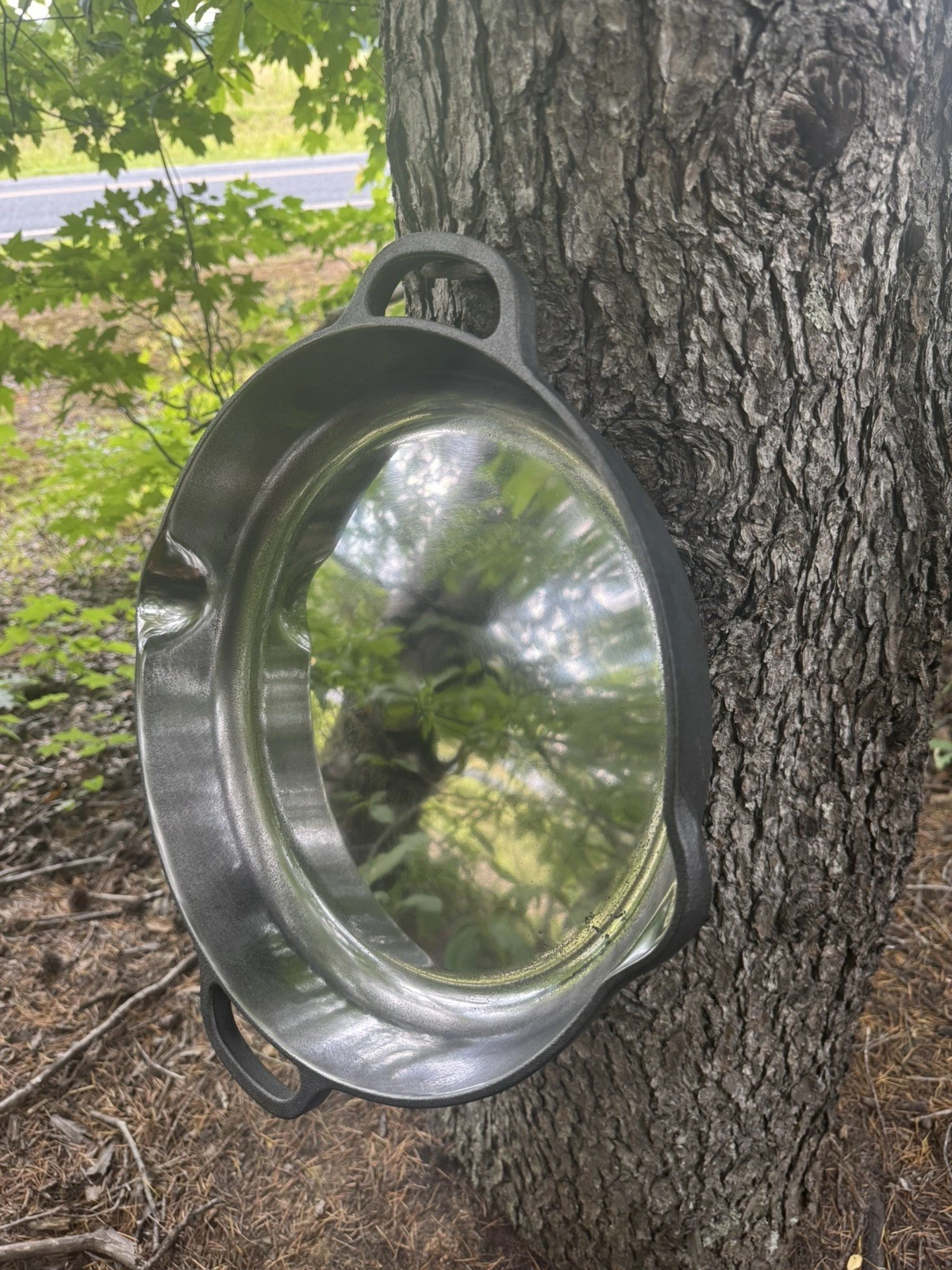 14” Polished Unmarked Double Handle Cast Iron Skillet Frying Pan
Opens in a new window or tab