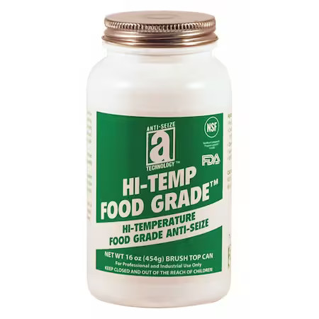 Anti-Seize Technology 41010 Food Grade Anti-Seize, Metal-Free Base
