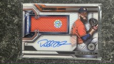 2016 TOPPS STRATA DALLAS KEUCHEL CLEARLY AUTHENTIC AUTO RELICS