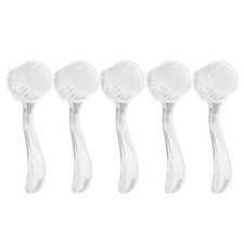 5pcs Soft Nail Dust Cleaning Brush Acrylic Gel Art Powder Removal White