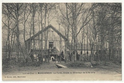 MARCHENOIR (41) - Der Bohrer, Hütte des Direktors des Sägewerks