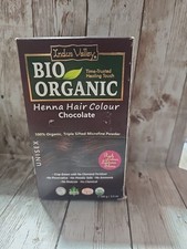 Indus Valley Bio Organic Henna Hair Colour CHOCOLATE Brown Color 07/2027