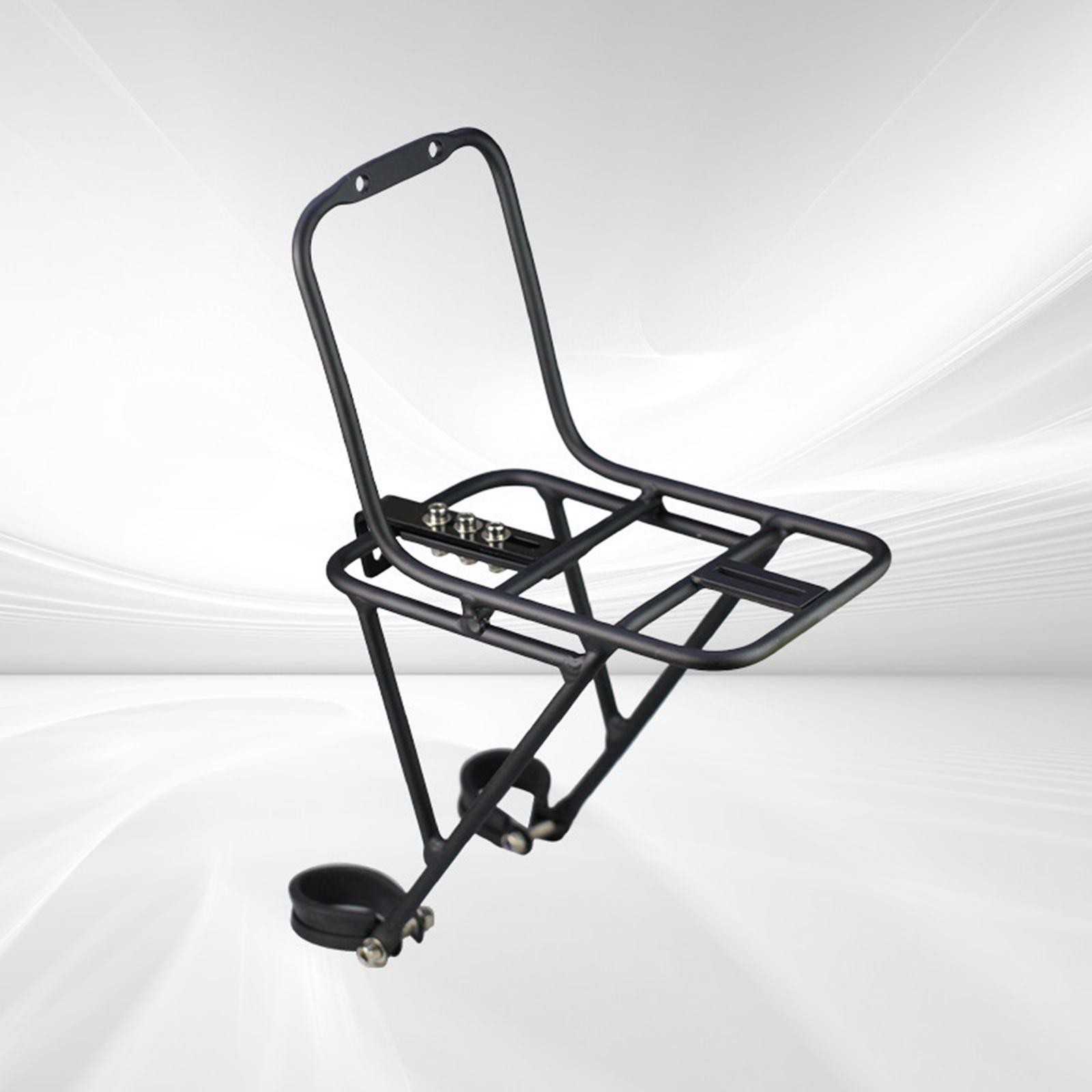 Front Bike Rack Durability Bike Luggage Cargo Rack