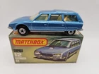 Lesney Matchbox Citroen CX No 12 L Series Box Metalflake Blue Silver Base