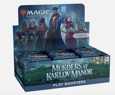 Magic The Gathering Murders at Karlov Manor Play Booster Box - 504 Magic  Cards for sale online | eBay