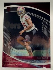 2025 ABSOLUTE NICK MARTIN ROOKIE FOOTBALL CARD 49ERS NFL 164 panini. rookie card picture