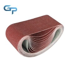 New Mix 4" x 24" 40 80 120 Grits Aluminium Oxide Sander Sanding Belts 15-Pack