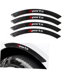 Car Fender Protector Strips, Anti-scratch Waterproof Fender 4 PCS Black