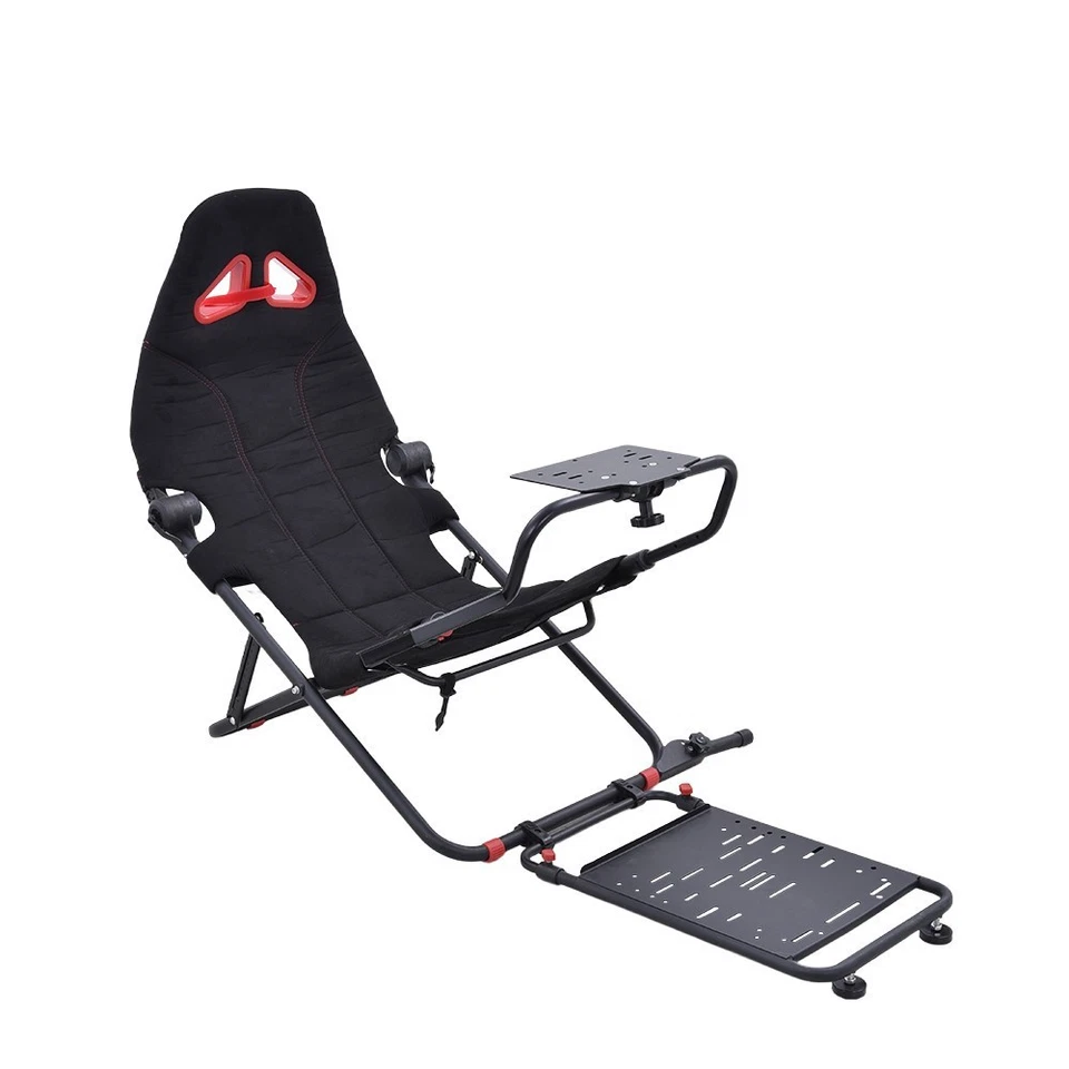 High Quality Folding Racing Cockpit With Seat for Logitech G29 G920 G923 T300RS - Image 2 of 4