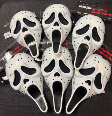 GhostFace Hockey Mask Scream Fun World FREE SHIPPING IN STOCK!!!!!