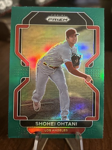 2022 Panini Prizm Prizms Green #41 Shohei Ohtani