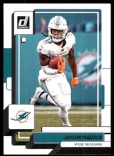 Jaylen Waddle 2022 Donruss #123 Dolphins NFL READ FREE SHIPPING AutographDen