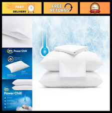 Cooling Pillow Protectors, Stain Resistant Zippered, King Size, 2 Pack, Dust D