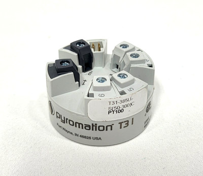 Pyromation Pyro Mation Temperature Transmitter T31-385U (50-300)C PT100