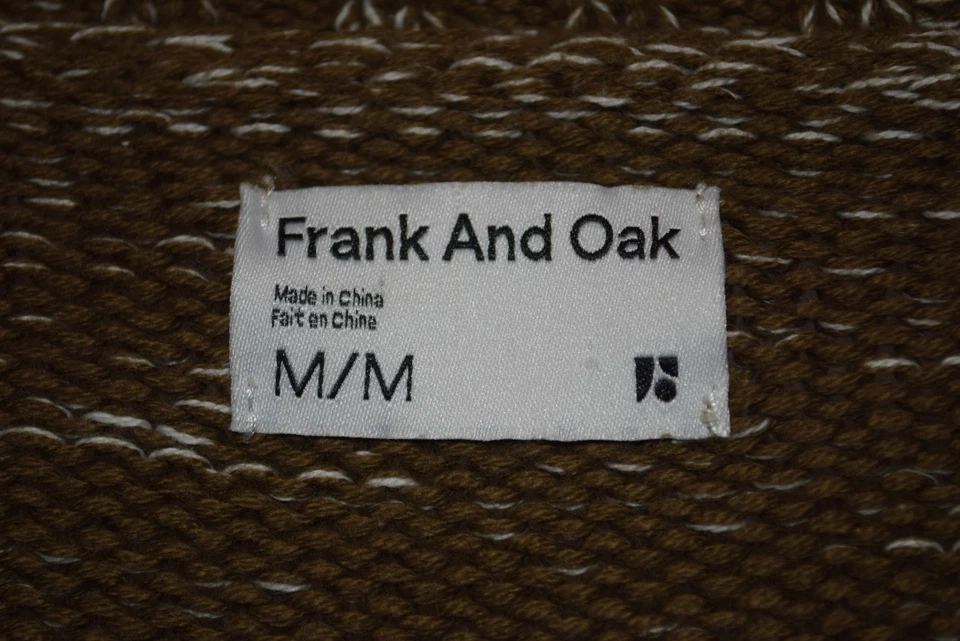 Suéter Frank & Oak 100 % algodón orgánico mediano Foto 3 de 4