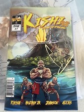 Rikishi Fatu Comic Book Signed 1st Edition WWE HOF 