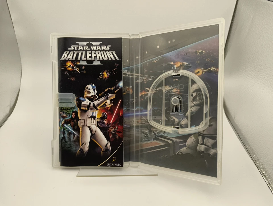 *Case & Manual Only - No Game* Star Wars Battlefront II (PSP, 2005, PAL) - Image 3 of 3